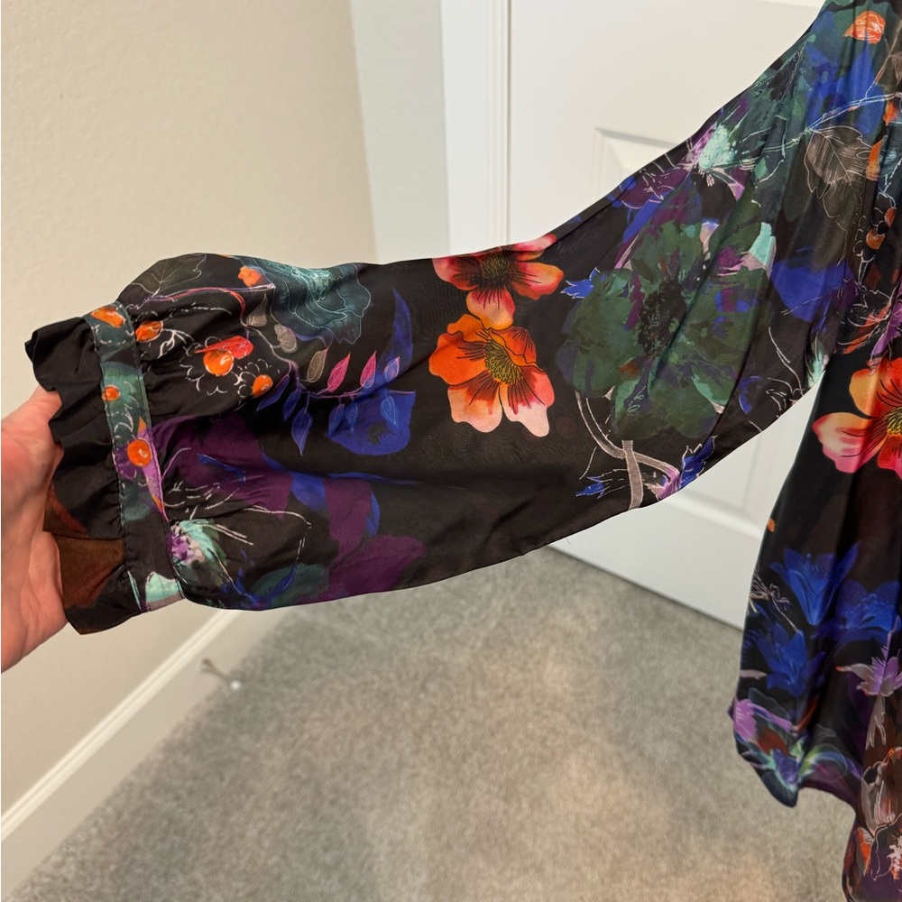Johnny Was Jolene Ruffle Blouse - Picture 3 of 7